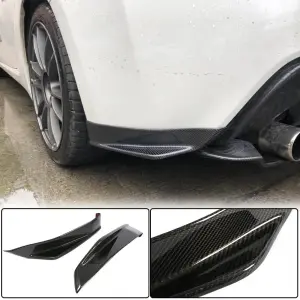 Накладки на задній бампер V1 (Карбон) для Subaru BRZ 2012–2021
