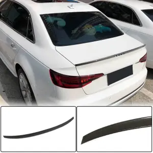 Спойлер V7 (для Sedan, Карбон) для Audi A4 B9 2015–2024