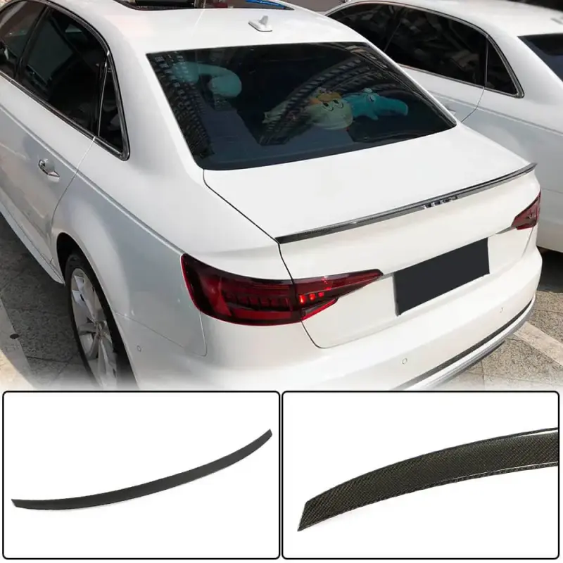 Спойлер V7 (для Sedan, Карбон) для Audi A4 B9 2015–2024