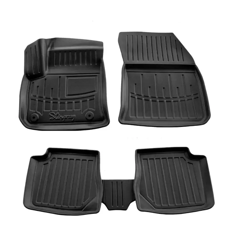 Килимки Stingray 3D (Electro, 5 шт) для Peugeot 2008 2019–