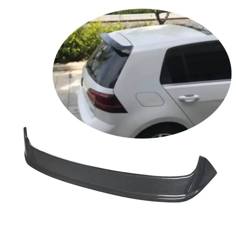 Спойлер (для Base HB 2012-2017, Карбон) для Volkswagen Golf 7/E-Golf 2012–2020