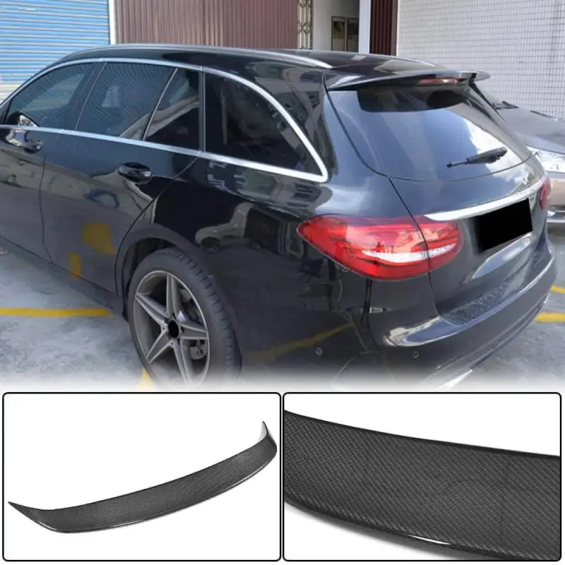 Спойлер (для Base/AMG-Line SW 2015-2019, Карбон) для Mercedes-Benz C-class W205 2014–2021