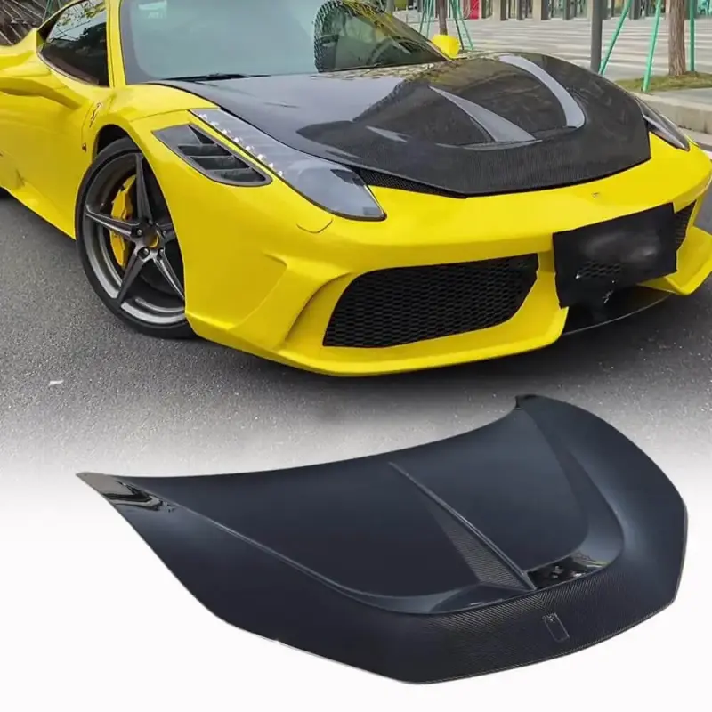 Капот (2011-2013, Карбон) для Ferrari 458 Italia 2009–2015