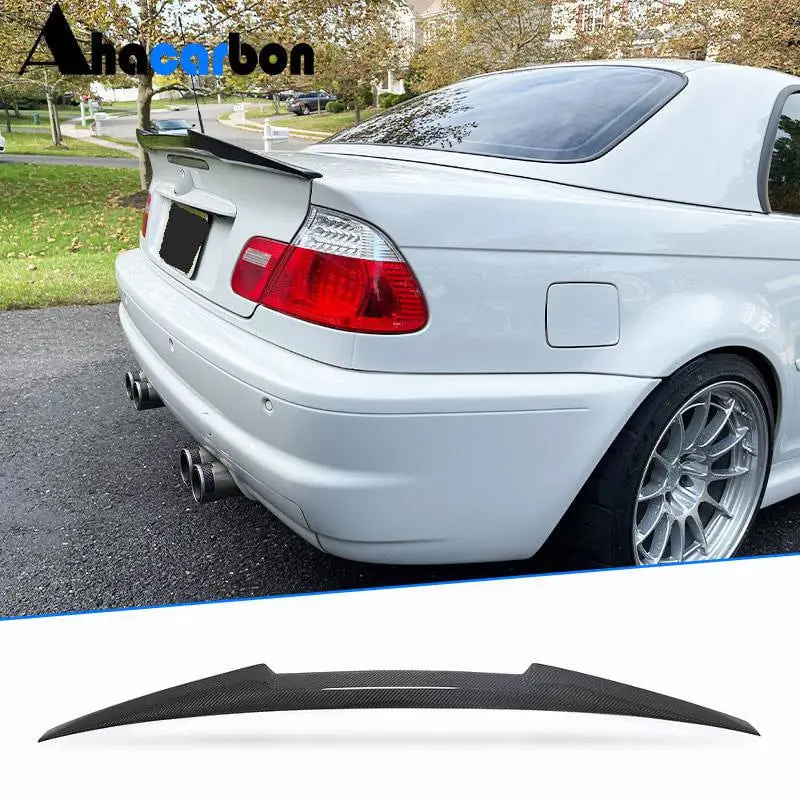 Спойлер M4-Style (для Coupe, Карбон) для BMW 3 серія E46 1998–2006
