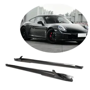 Бокові пороги (Карбон) для Porsche 911 (991) 2011–2019