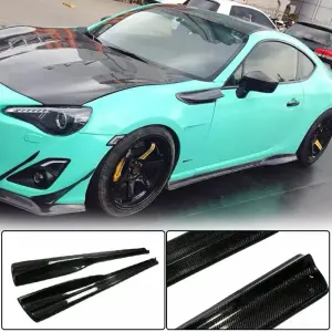 Бокові пороги V1 (Карбон) для Subaru BRZ 2012–2021