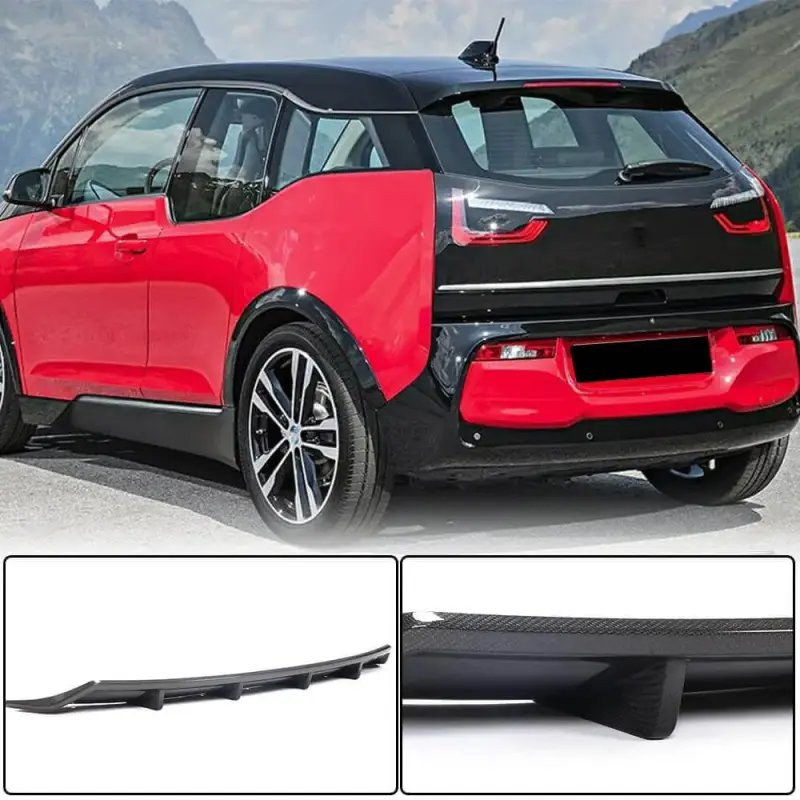 Дифузор заднього бампера (Карбон) для BMW I3 2013–2022