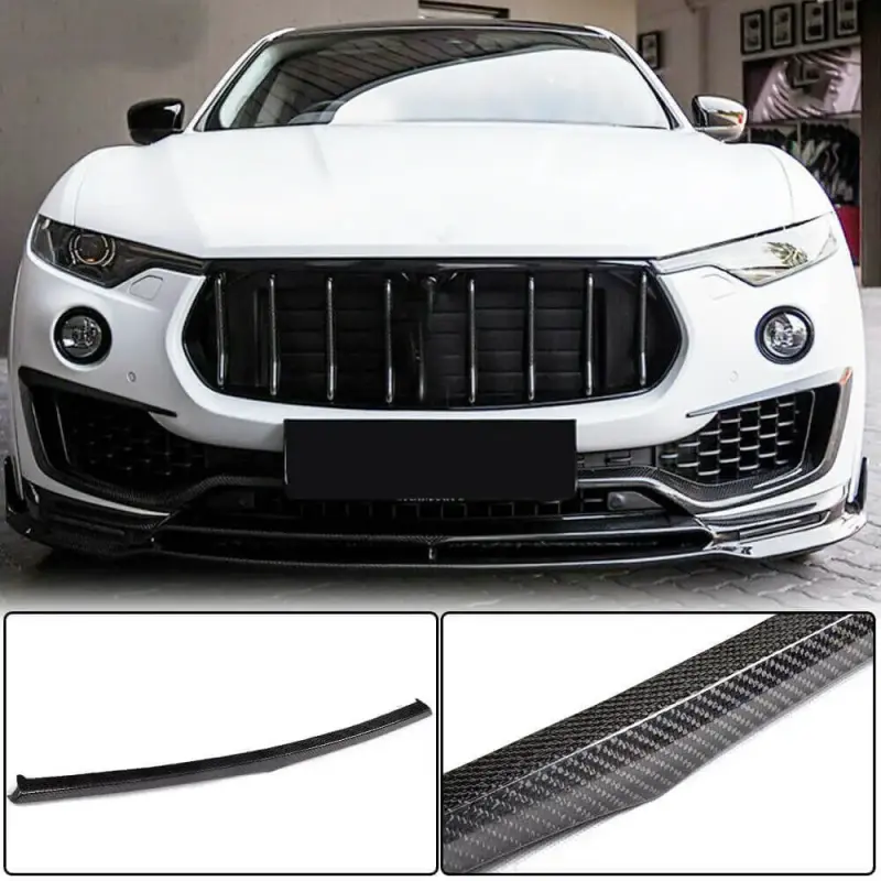 Накладка на решітку радіатора (для Base/S, Карбон) для Maserati Levante 2016–