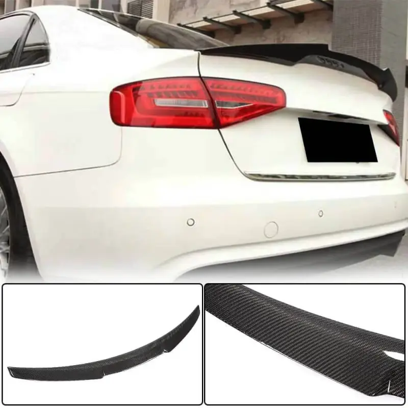 Спойлер V1 (для Base 2011-2015, Карбон) для Audi A4 B8 2007–2015