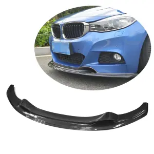 Накладка на передній бампер Lip V-Style (для M-Sport, Карбон) для BMW 3 серія F34 2013–2020