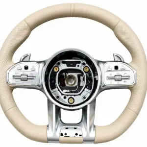 Кермо AMG 2018-Style (бежевий, 4pin) для Mercedes-Benz EQB 2021–