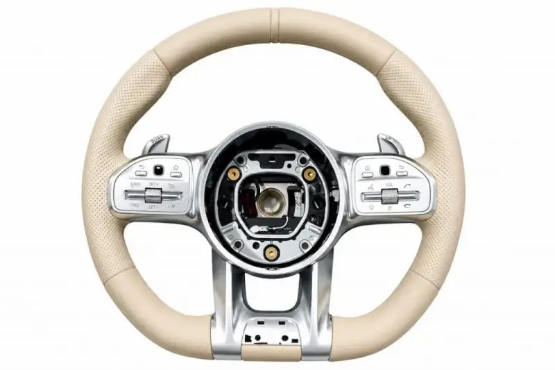 Кермо AMG 2018-Style (бежевий, 4pin) для Mercedes-Benz E-class coupe C238 2016–2024
