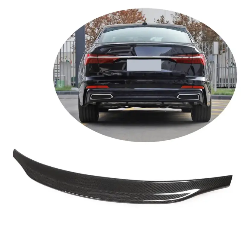Спойлер V4 (для Sedan, Карбон) для Audi A6 C8 2018–2025