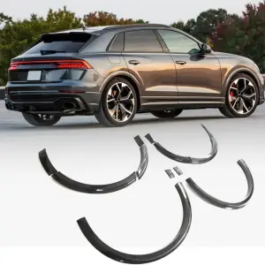 Накладки на арки (2021-2024, Карбон) для Audi Q8 2018–