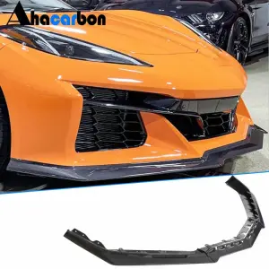 Накладка на передній бампер Lip (для Z06, 2020-2024, Карбон) для Chevrolet Corvette C8 2019–