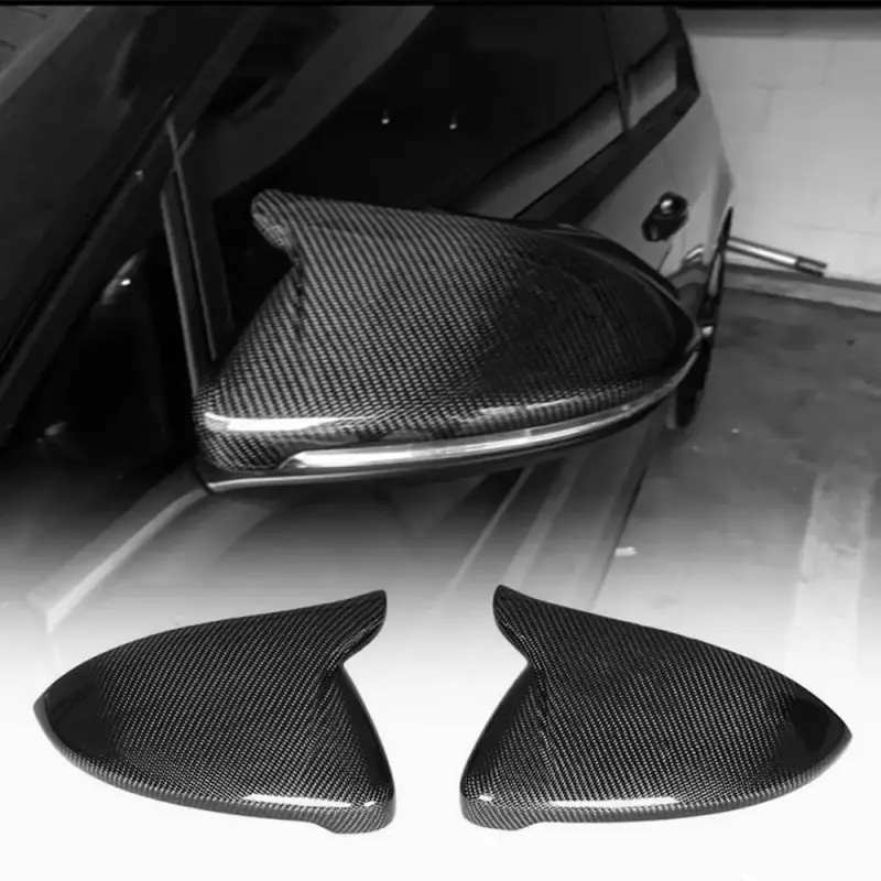 Кришки дзеркал V1 (Карбон) для Volkswagen Golf 7/E-Golf 2012–2020