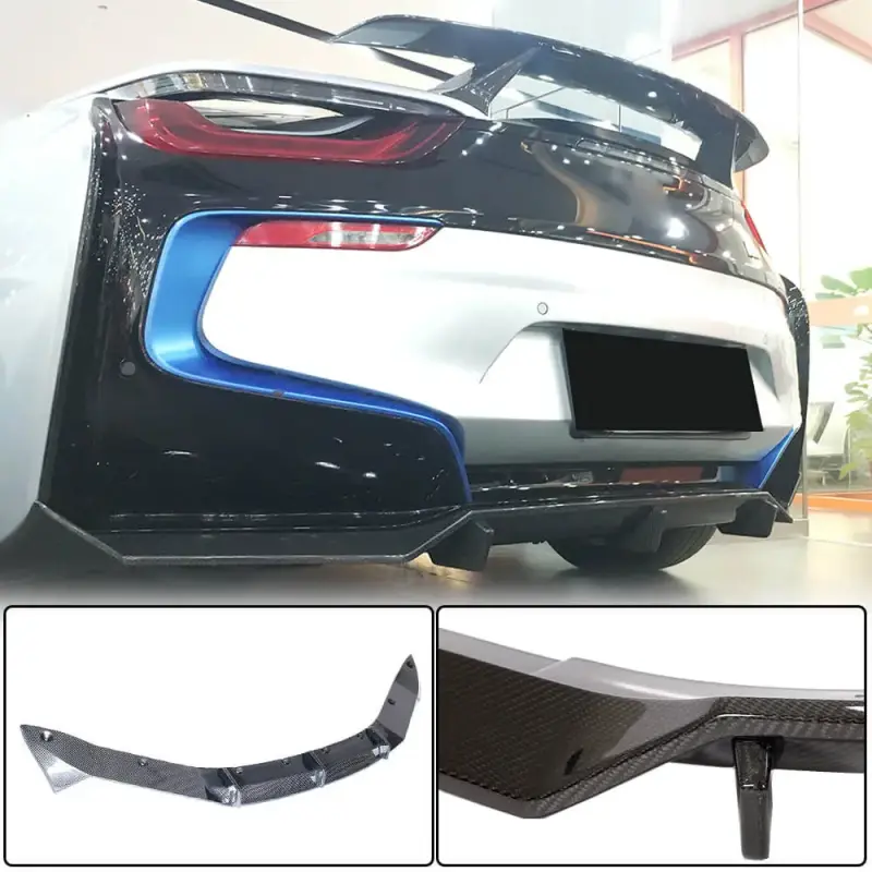 Дифузор заднього бампера (Карбон) для BMW I8 2014–2020
