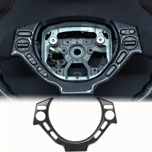 Накладка на кермо (2009-2015, Карбон) для Nissan GT-R 2008–2025