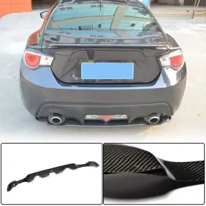 Дифузор заднього бампера V2 (Карбон) для Subaru BRZ 2012–2021