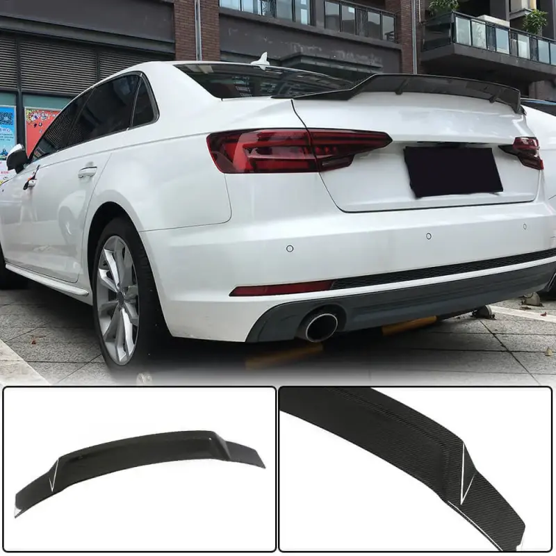 Спойлер V2 (для Sedan Карбон) для Audi A4 B9 2015–2024