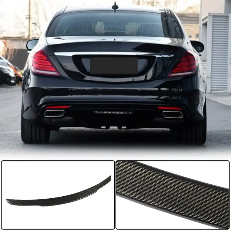 Спойлер V6 (Карбон) для Mercedes-Benz S-class W222 2013–2022