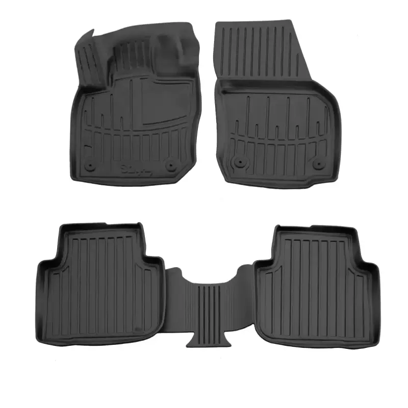Килимки Stingray 3D (4 шт) для Skoda Kodiaq 2023–
