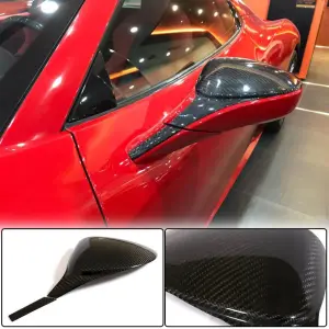 Накладки на дзеркала (Карбон) для Ferrari 458 Italia 2009–2015