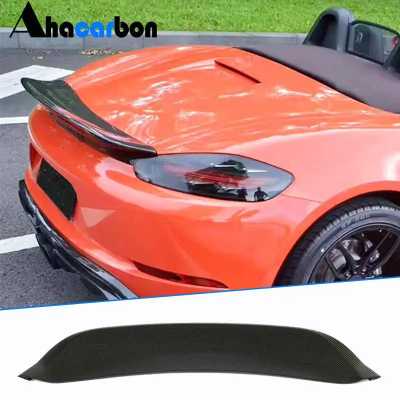 Спойлер V1 (для Boxster, Карбон) для Porsche Boxster/Cayman 982 (718) 2016–