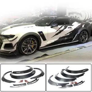 Накладки на арки (2016-2019, Карбон) для Chevrolet Camaro 2015–