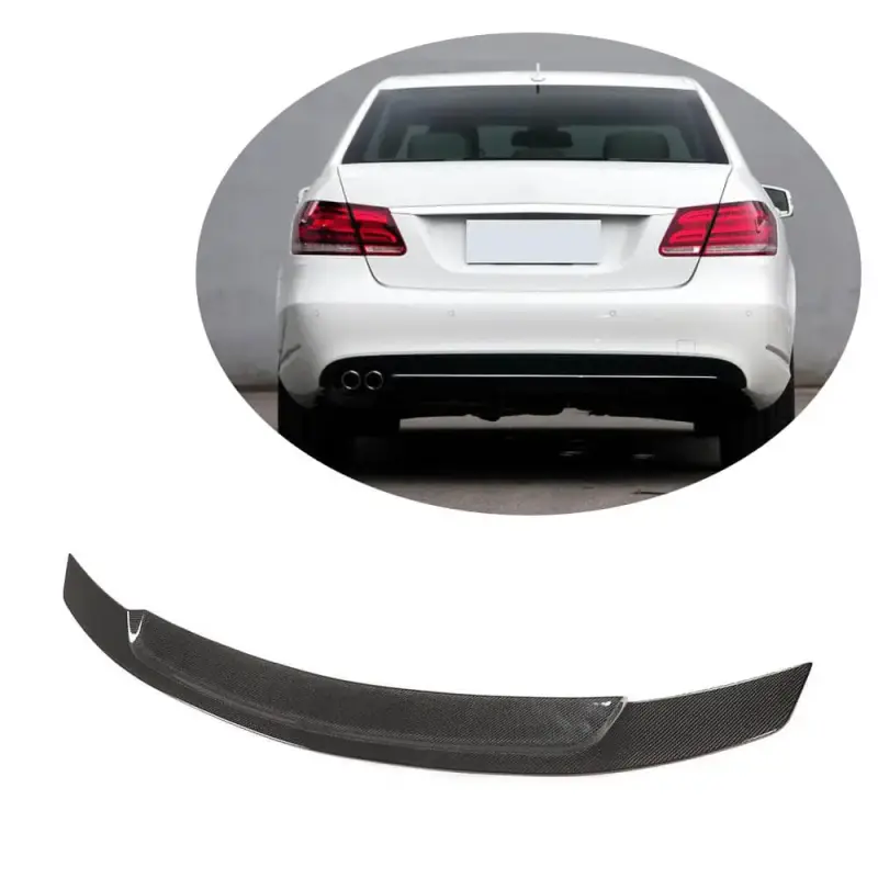 Спойлер V5 (Карбон) для Mercedes-Benz E-class W212 2009–2016