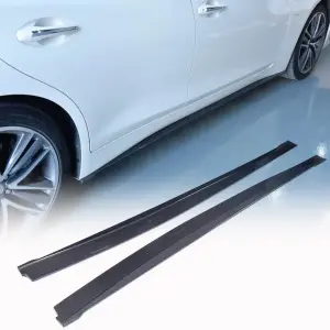 Бокові пороги V2 (для Q50, Карбон) для Infiniti Q50/Q60 2013–2024