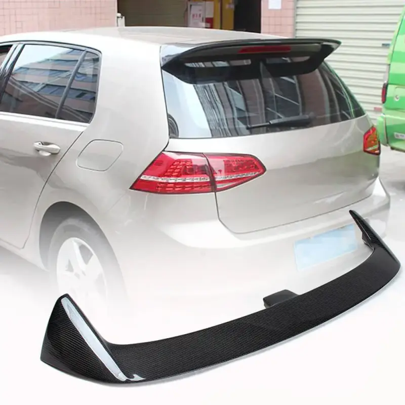 Спойлер V6 (для Base/R-Line HB, Карбон) для Volkswagen Golf 7/E-Golf 2012–2020