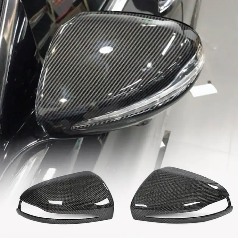 Кришки дзеркал V1 (Карбон) для Mercedes-Benz C-class W205 2014–2021