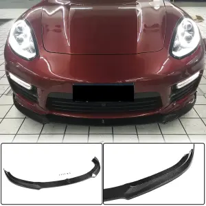 Накладка на передній бампер Lip V1 (для Turbo/Turbo S/GTS) для Porsche Panamera 2009–2016
