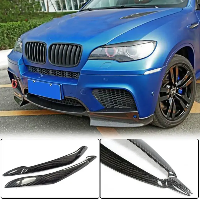 Вії на фари (Карбон) для BMW X6 E71 2008–2014