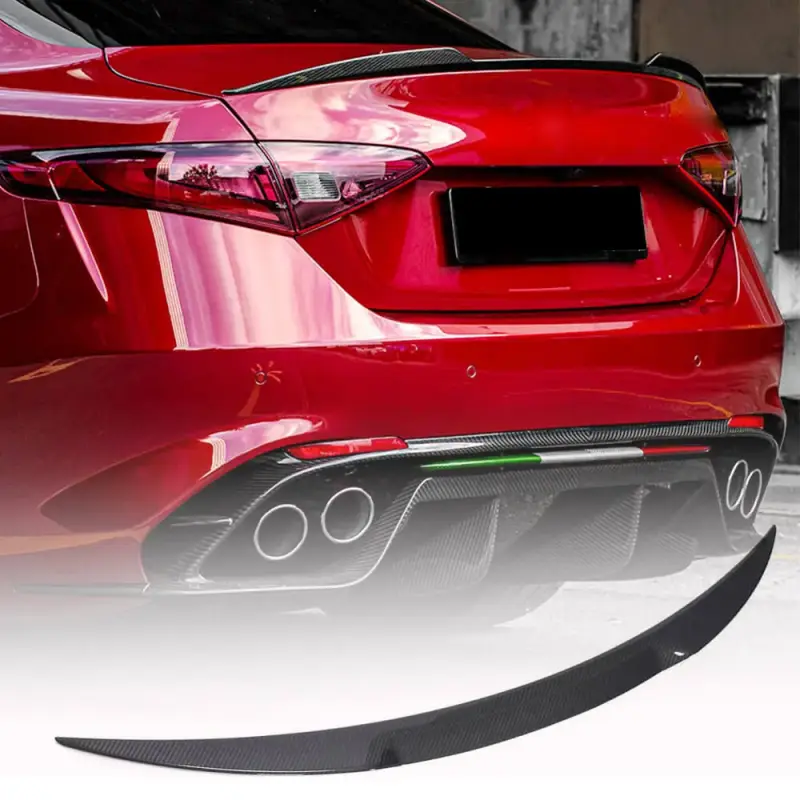 Спойлер V5 (Сухий карбон) для Alfa Romeo Giulia 2016–2022
