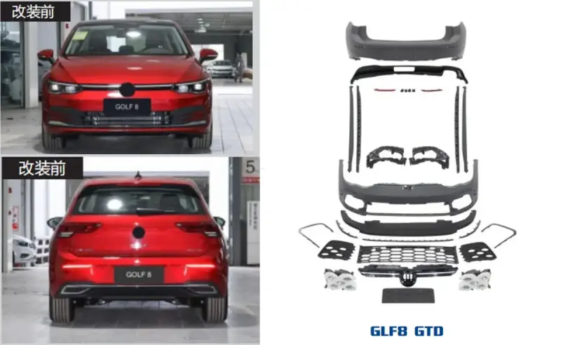 Комплект обвісів GTD для Volkswagen Golf 8 2019–