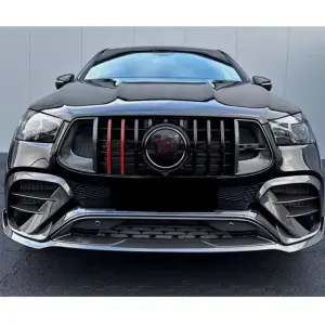 Решітка радіатора Rocket Carbon (для AMG-Line/GLE53/GLE63 2018-2023) для Mercedes-Benz GLE W167 2018–