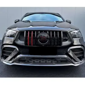 Решітка радіатора GT Panamericana GT-R Carbon (для AMG-Line/GLE53/GLE63 2019-2023) для Mercedes-Benz GLE coupe C167 2019–