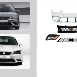 Комплект рестайлінгу в 2017+ Cupra R (Для 2013-2017) для Seat Leon 2013–2020
