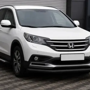 Передній захист ST008 Black (нерж.) для Honda CRV 2012–2016