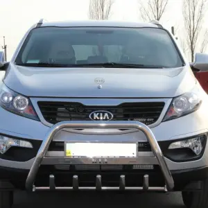 Кенгурятник WT004 (нерж) для KIA Sportage 2010–2015