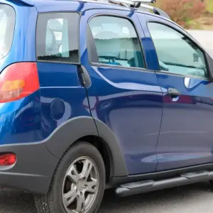 Бічні труби Black (2 шт., нерж.) для Chery Beat 2009–2015