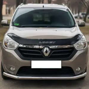 Передній захист ST008 (нерж) для Dacia Lodgy 2012–2022