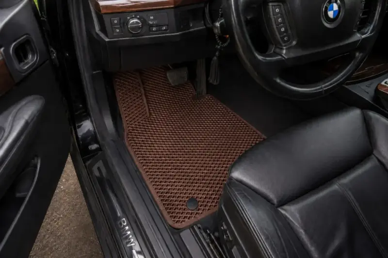 Килимки EVA (Для E66, коричневий) для BMW 7 серія E65/66 2001–2008