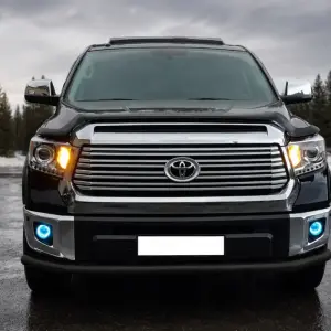 Передній захист ST008 Black (нерж) для Toyota Tundra 2007–2021