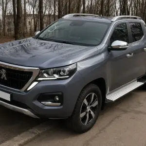 Рейлінги сірі OEM (Алюміній, установка на болти) для Peugeot Landtrek 2020–