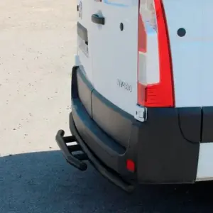Задня дуга AK011 Black (нерж.) для Nissan NV400 2010–2024