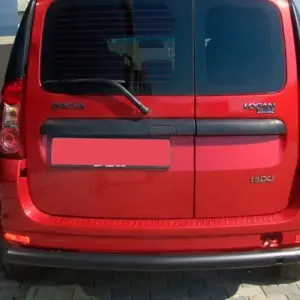 Задня дуга Black (нерж.) для Renault Logan MCV 2005–2013
