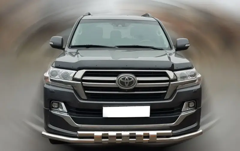 Передня дуга ST015 (2015+, нерж.) для Toyota Land Cruiser 200 2007–2021